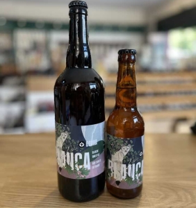 Bière blanche Blanca à la feuille de figuier Brasserie Borna