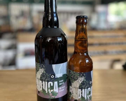 Bière blanche Blanca à la feuille de figuier Brasserie Borna