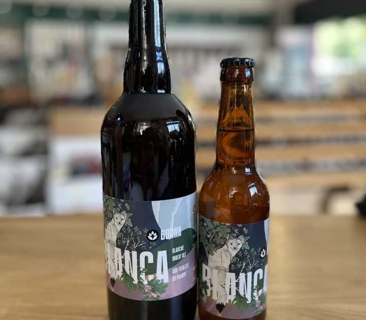 Bière blanche Blanca à la feuille de figuier Brasserie Borna