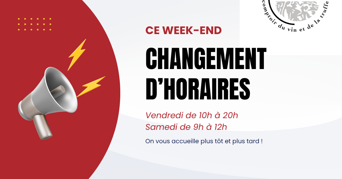 horaires modifies ce week-end